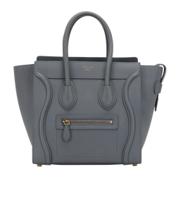 Micro Luggage, Leather, Grey, MII, DB, 2*